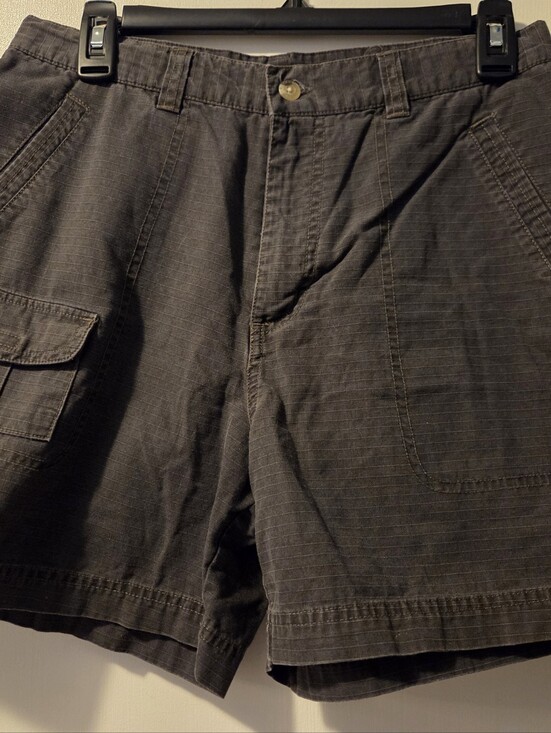 Columbia Pants - Columbia Womens Cargo Hiking Shorts Dark Gray Size 10